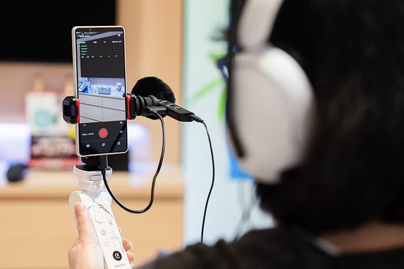 ECM-AX10,空間オーディオマイクロホン,Eclipsa Audio対応,アンビソニックス録音,ソニーストア,実機レビュー